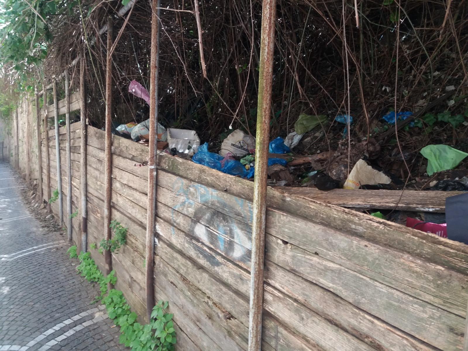 via amendola-centro storico-frosinone-degrado-discarica